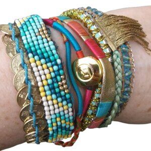 Hipanema bracelet boho beachy summer gypsy festival hippie fun